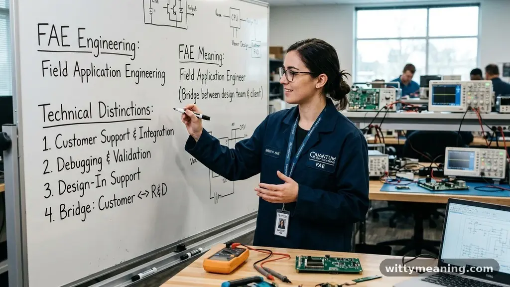 Technical Distinctions: FAE Engineering - fae meaning