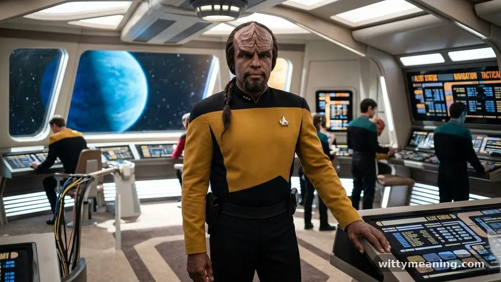 The Character Worf and His Legacy - worf meaning