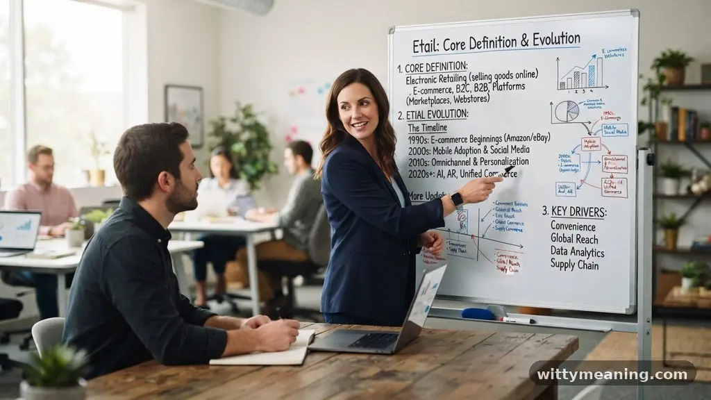 The Core Definition and Evolution of Etail - etail meaning
