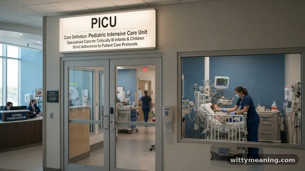 The Core Definition of a Pediatric Intensive Care Unit - picu meaning