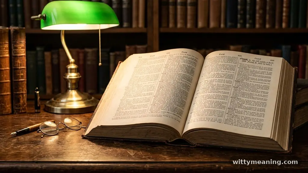 The Etymological Roots of Fiending - feening meaning