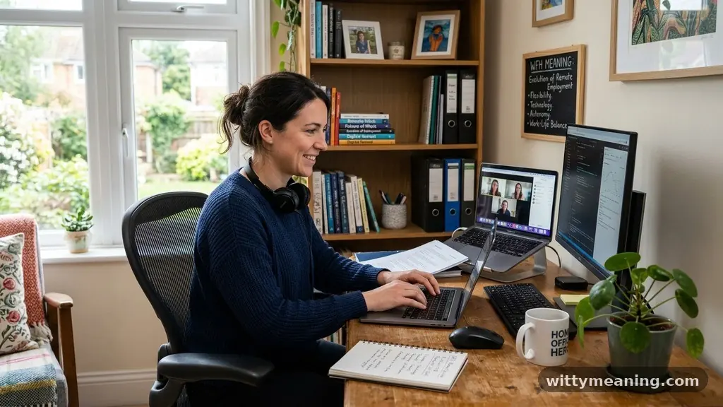 The Evolution of Remote Employment - wfh meaning