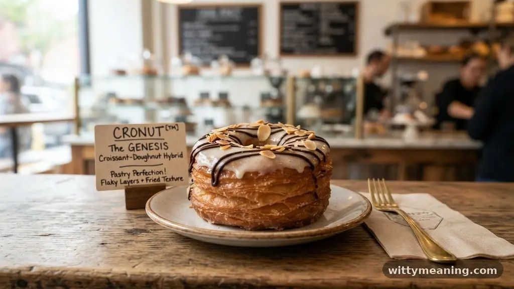 The Genesis of the Croissant-Doughnut Hybrid - cronut meaning