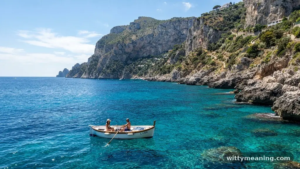 The Geographic and Historical Context of Capri - capri meaning in text