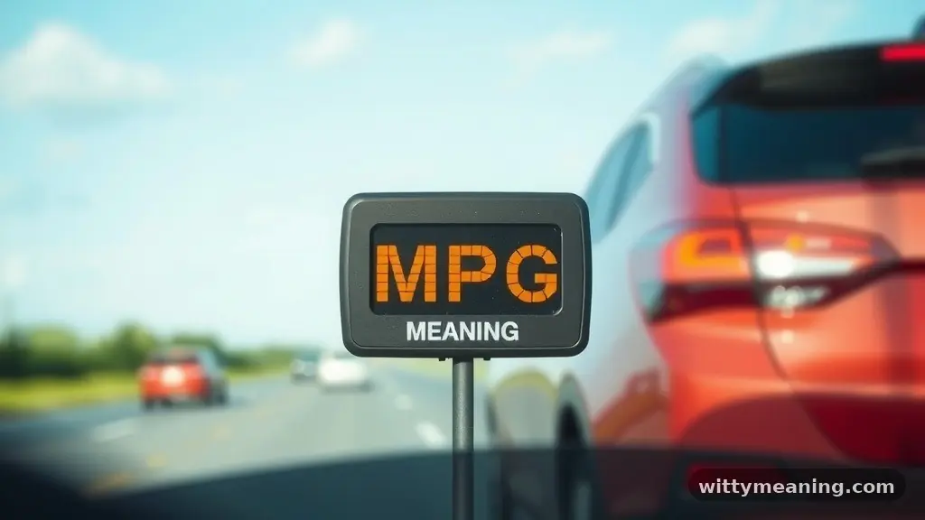 The Impact of Driving Habits - mpg meaning