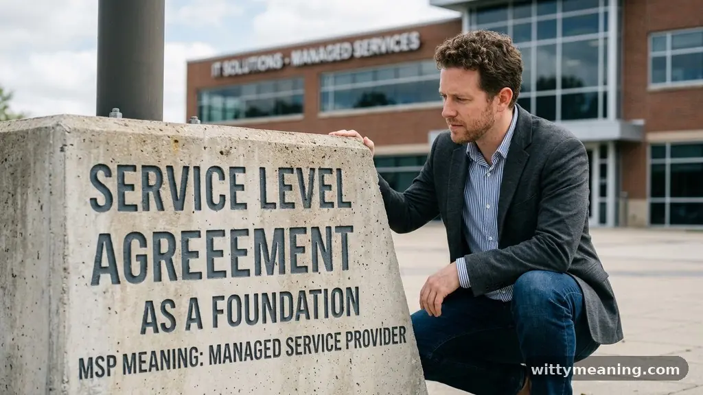The Service Level Agreement as a Foundation - msp meaning