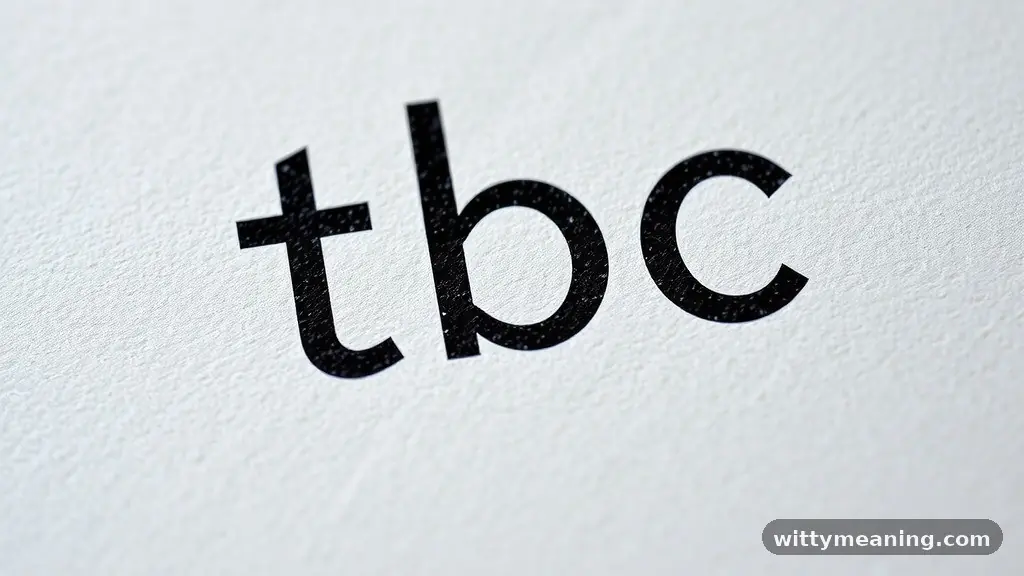 Understanding the Basics of TBC - tbc meaning