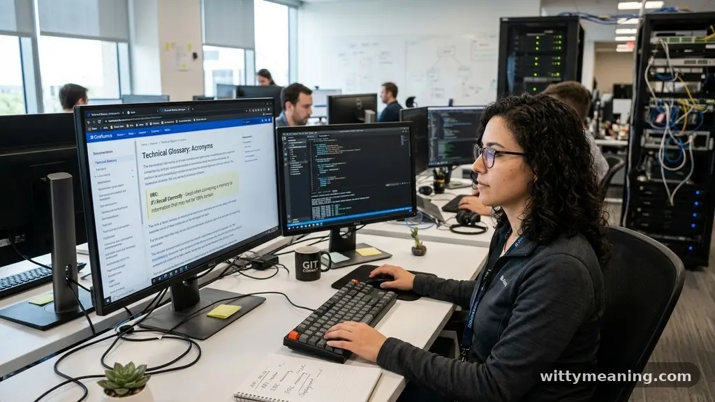 Variations in Professional and Technical Environments - iirc meaning