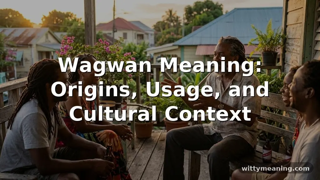 wagwan meaning