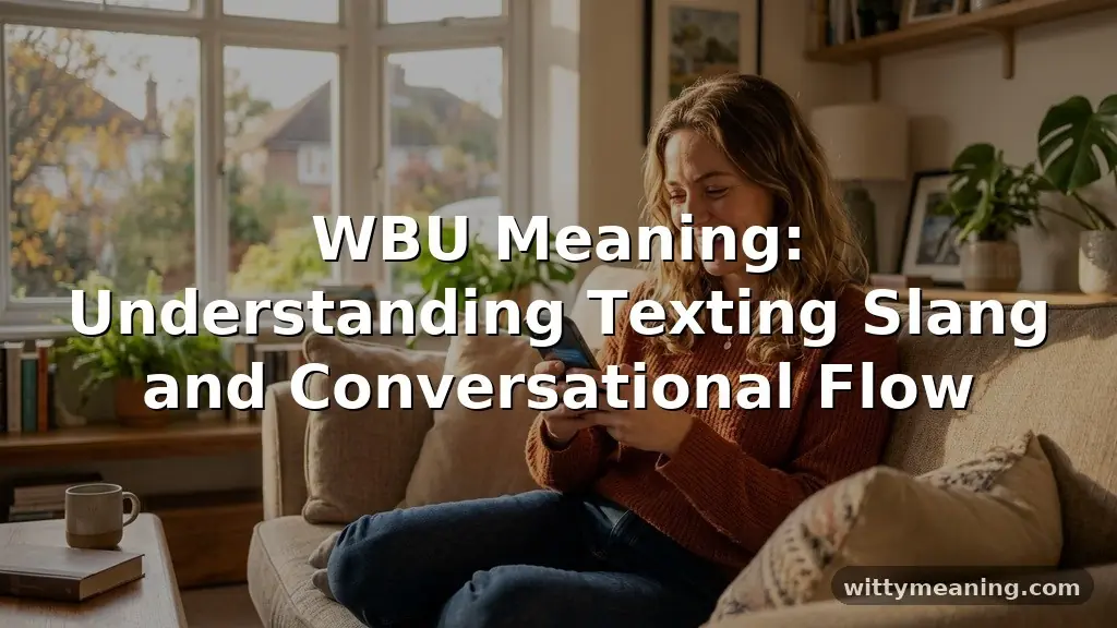 wbu meaning