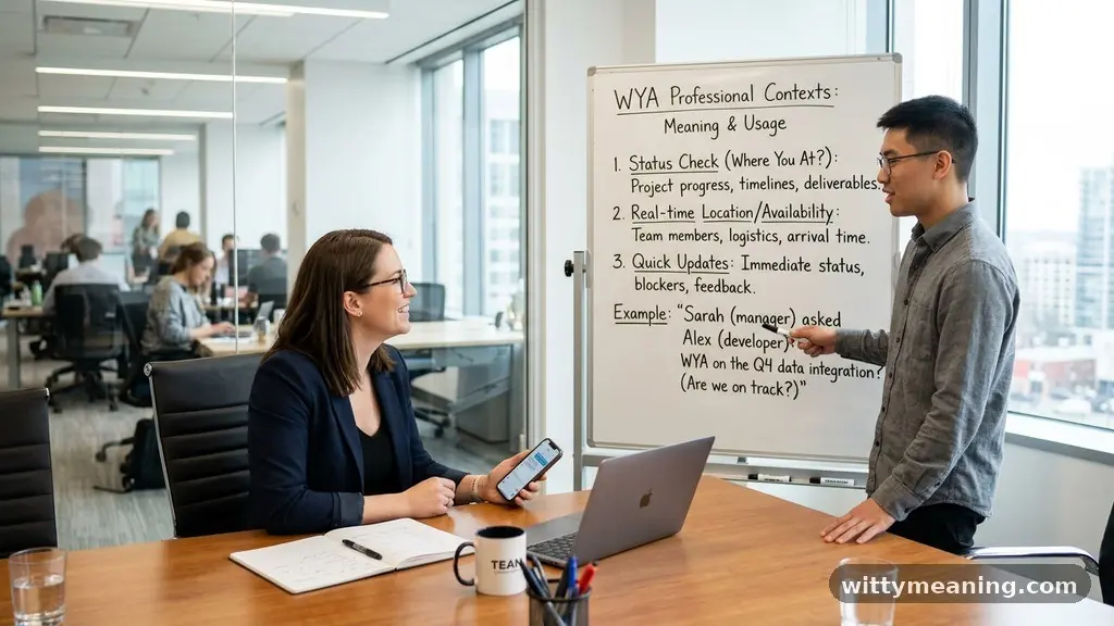 WYA in Professional Contexts - wya meaning