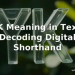 yk meaning in text