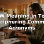 eow meaning in text