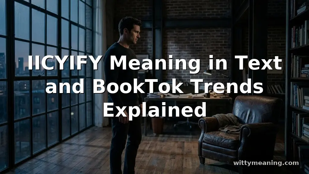 iicyify meaning in text