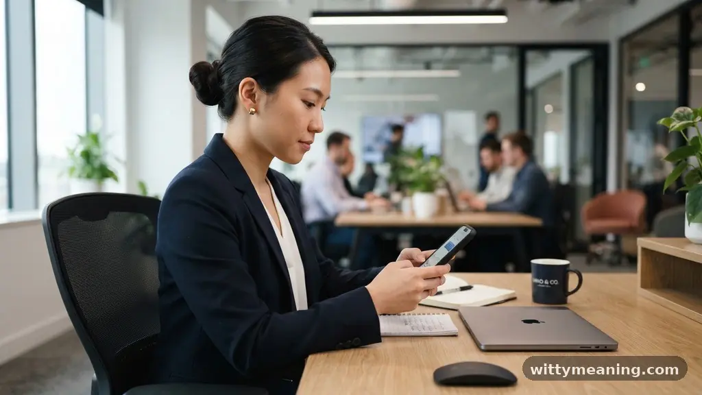Text Message Etiquette and Boundaries - mwah meaning in text